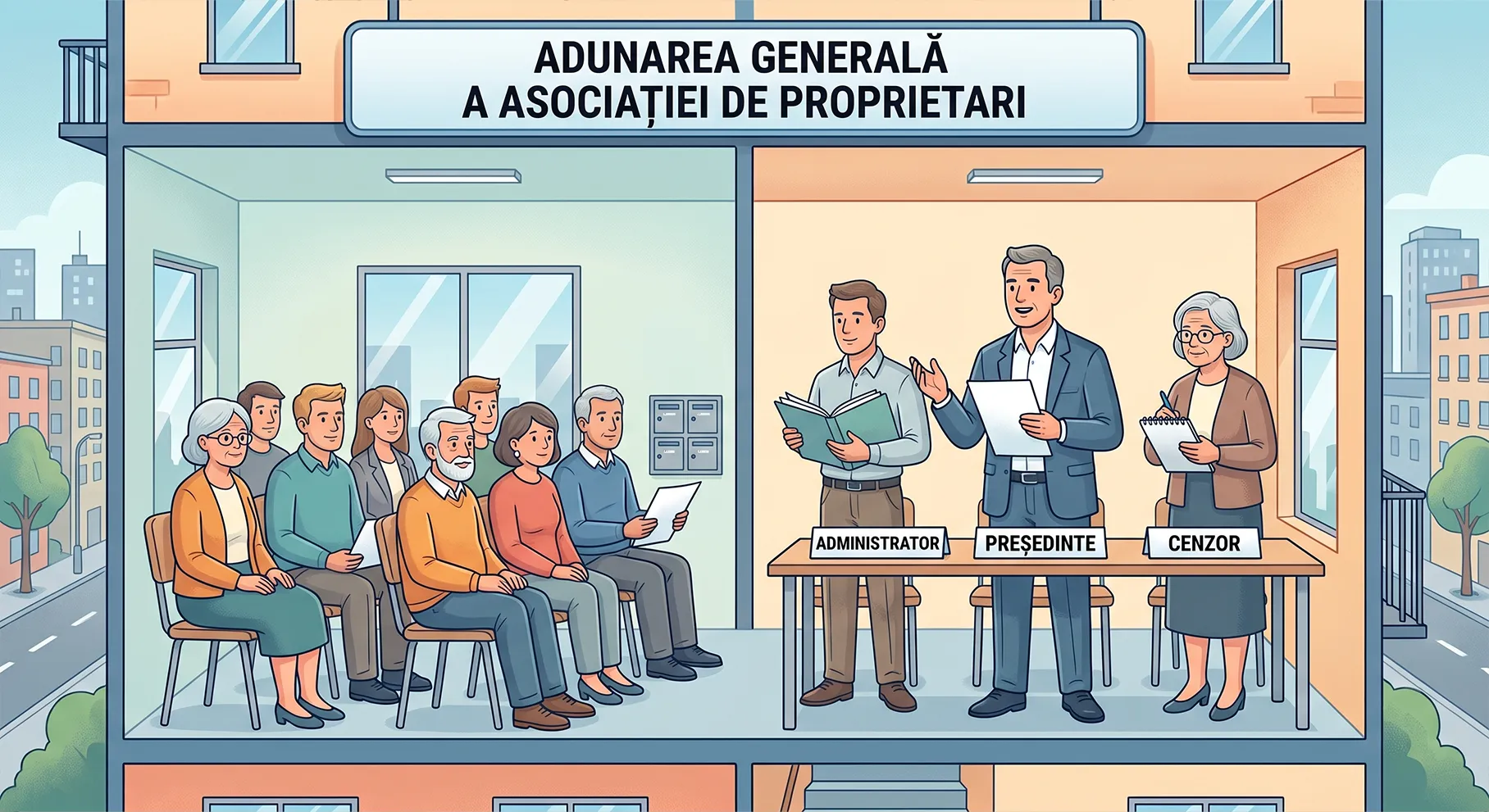 indemnizație președinte bloc taxe