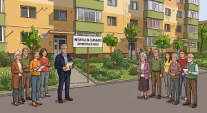 separare scară bloc